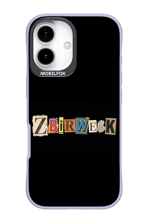 Zbirweek (black) 2.0 - Apple iPhone 17