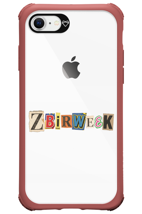 Zbirweek (transparent) 2.0 - Apple iPhone 8