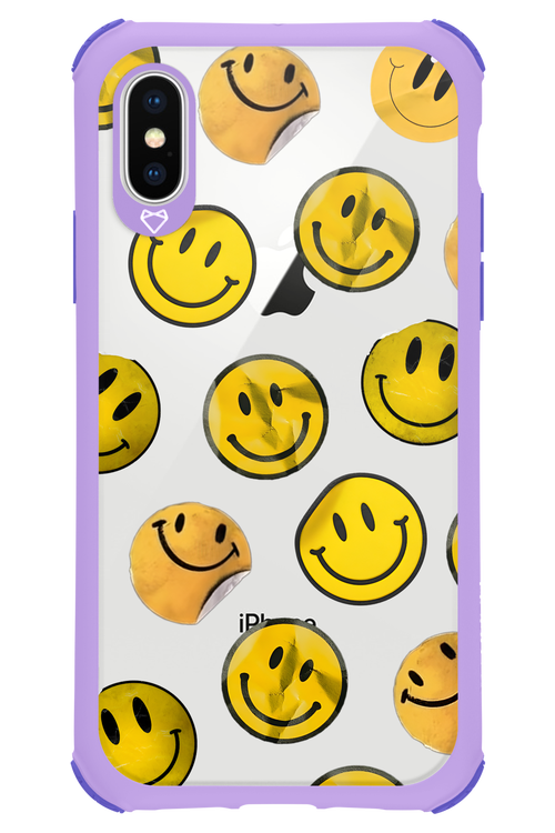 Sticker Smiley - Apple iPhone X