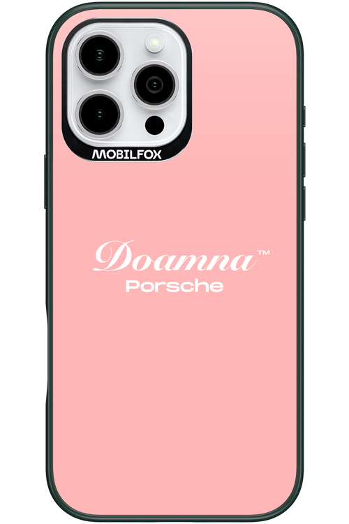 Doamna Porsche (pink) - Apple iPhone 16 Pro Max