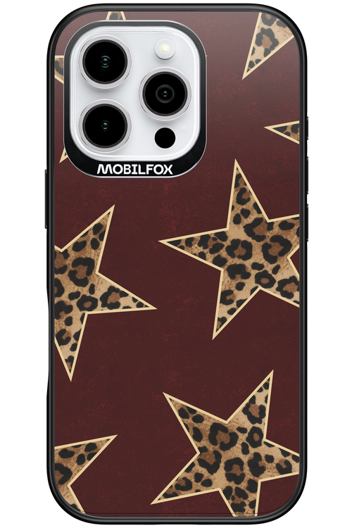 Wild Stars Burgundy - Apple iPhone 16 Pro