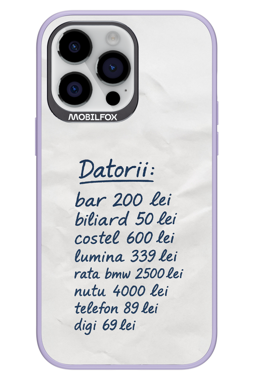 The List - Apple iPhone 14 Pro Max