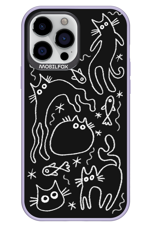 CHALK_CATS 2.0 - Apple iPhone 13 Pro Max