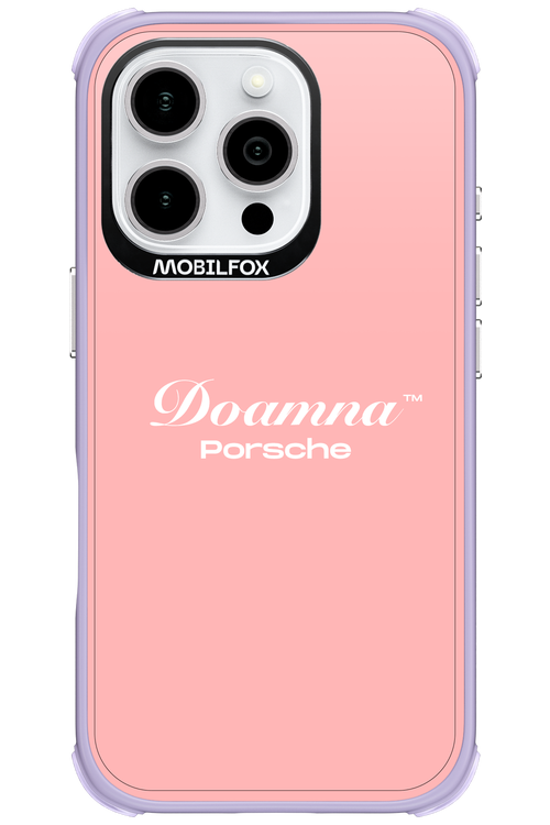 Doamna Porsche (pink) - Apple iPhone 16 Pro
