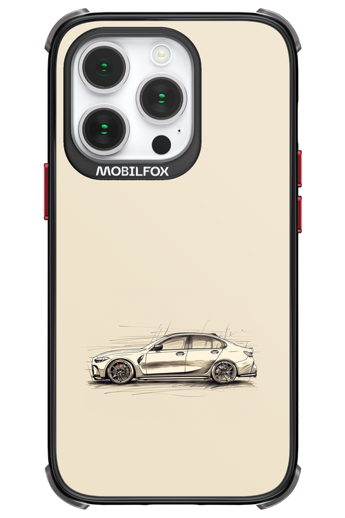 Sketch Car - Apple iPhone 14 Pro