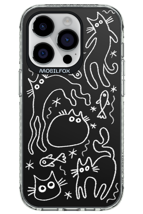 CHALK_CATS 2.0 - Apple iPhone 14 Pro