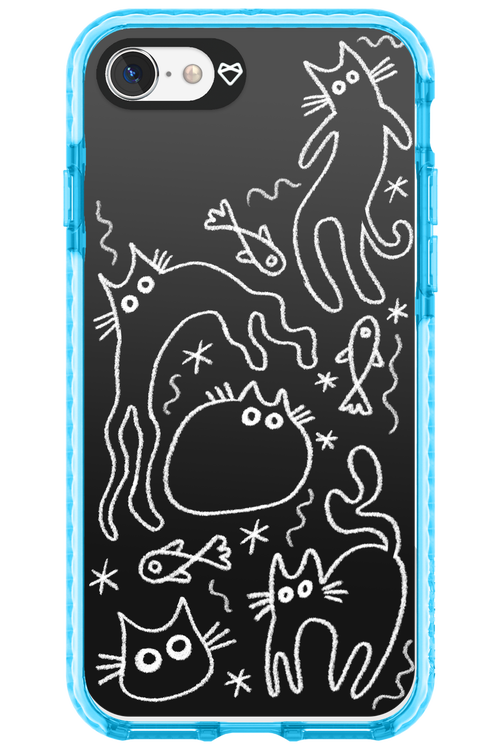 CHALK_CATS 2.0 - Apple iPhone SE 2020