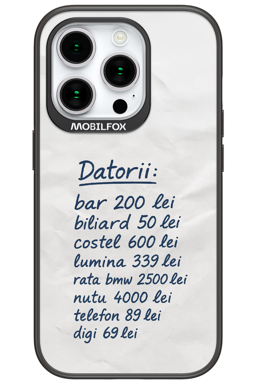 The List - Apple iPhone 15 Pro