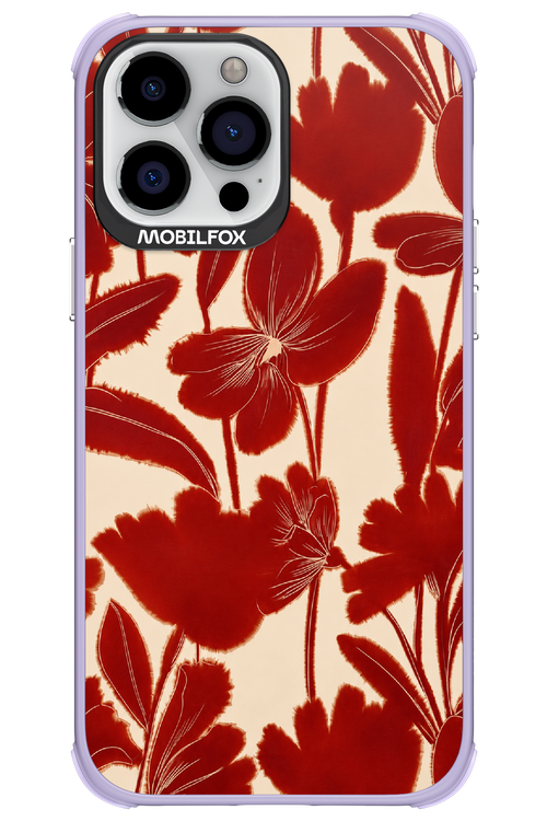 Burgundy Flowers 2.0 - Apple iPhone 13 Pro Max