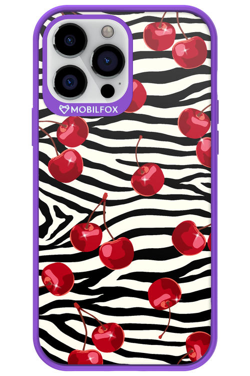 Zebra Cherry - Apple iPhone 13 Pro Max