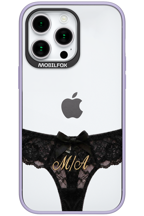 Black Panties Transparent 2.0 - Apple iPhone 15 Pro Max