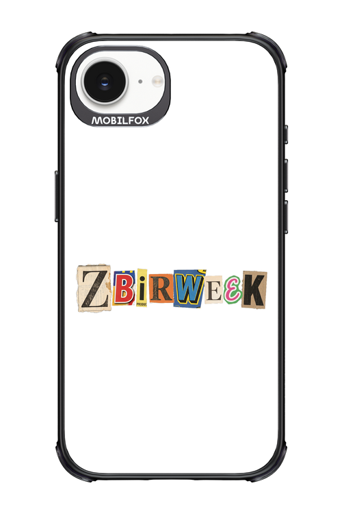 Zbirweek (white) 2.0 - Apple iPhone 16e