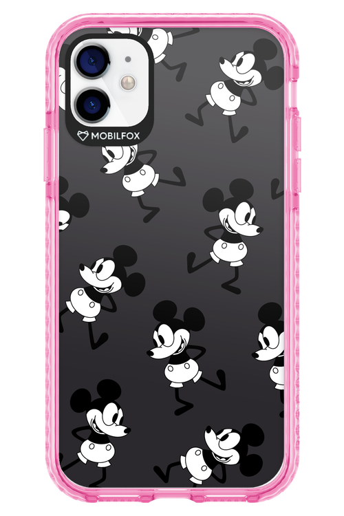 Iconic Mouse (antracite pattern) - Apple iPhone 11