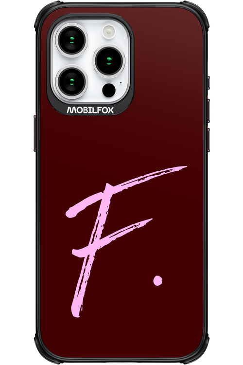 (Dark Blush) F 2.0 - Apple iPhone 15 Pro Max