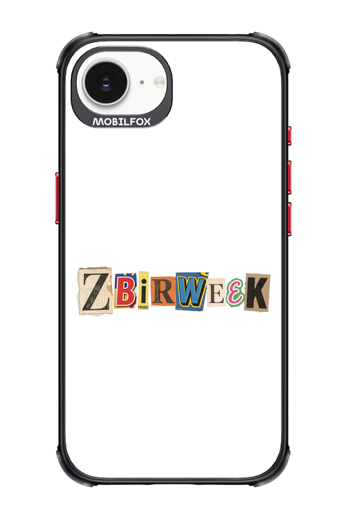 Zbirweek (white) 2.0 - Apple iPhone 17e