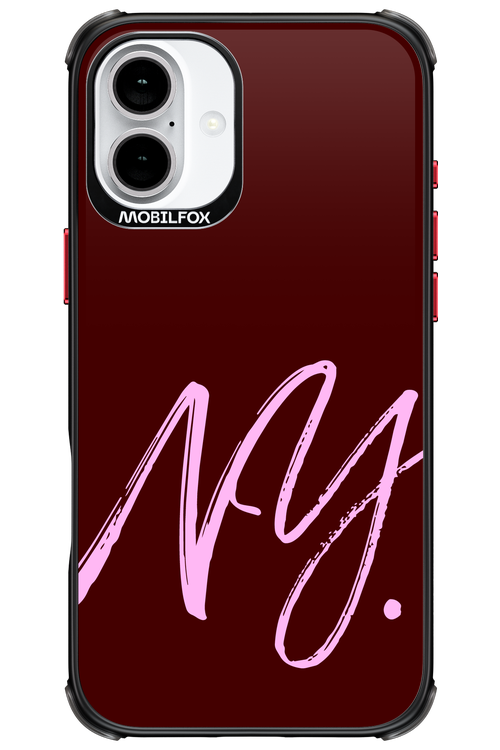 (Dark Blush) NY 2.0 - Apple iPhone 16 Plus