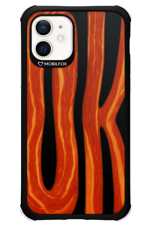 OK (Black-Red) - Apple iPhone 12