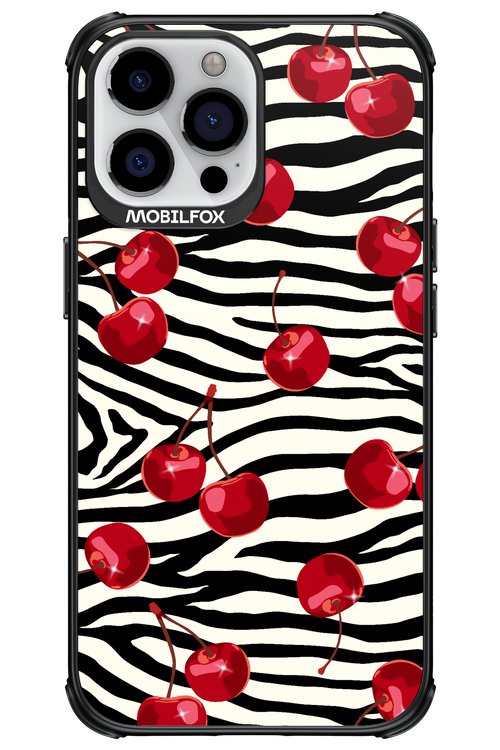 Zebra Cherry - Apple iPhone 13 Pro Max