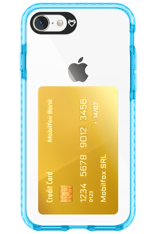 Gold Card - Apple iPhone 8