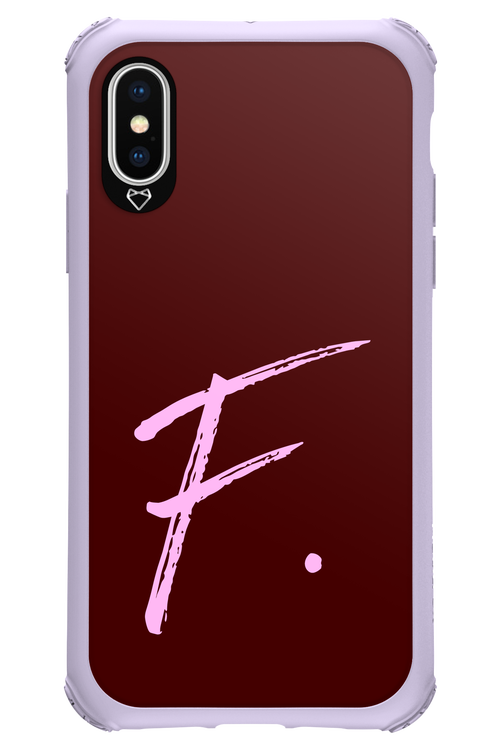 (Dark Blush) F 2.0 - Apple iPhone X