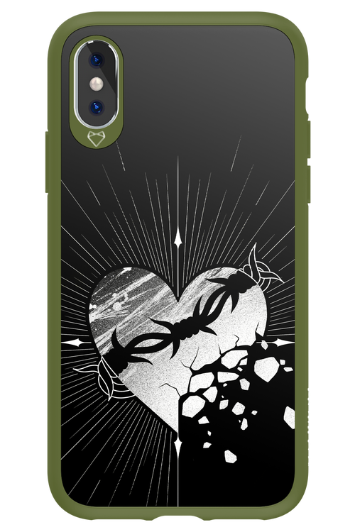 Fehér Szív 2.0 - Apple iPhone X