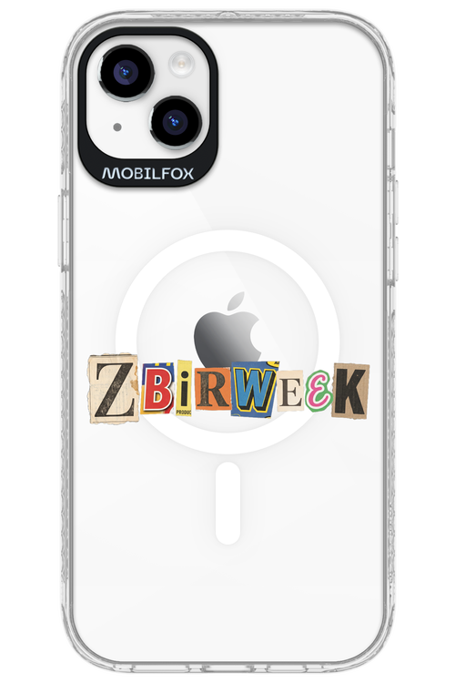 Zbirweek (transparent) 2.0 - Apple iPhone 14 Plus