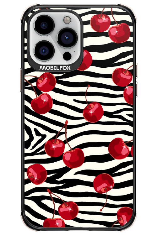 Zebra Cherry - Apple iPhone 13 Pro Max