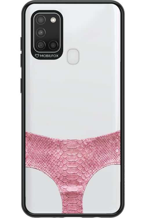 Snake Leather Panties Transparent 2.0 - Samsung Galaxy A21 S