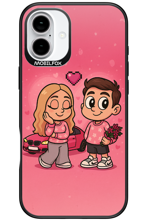 Pink Amour 2.0 - Apple iPhone 16 Plus