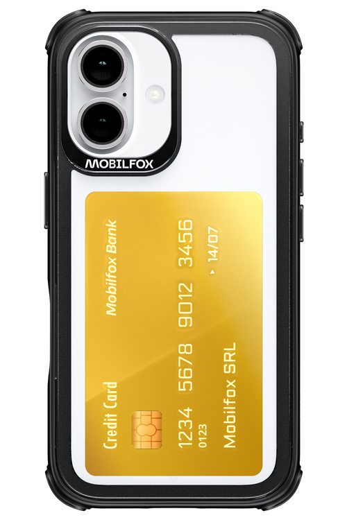 Gold Card - Apple iPhone 16