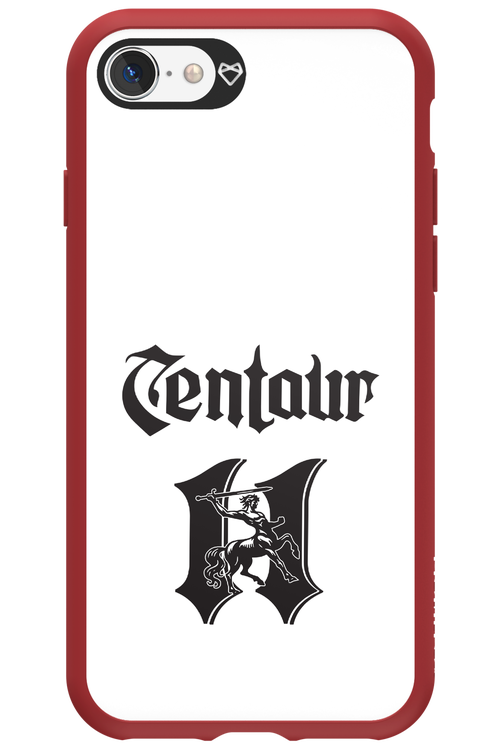 Centaur Logo White 2.0 - Apple iPhone 8