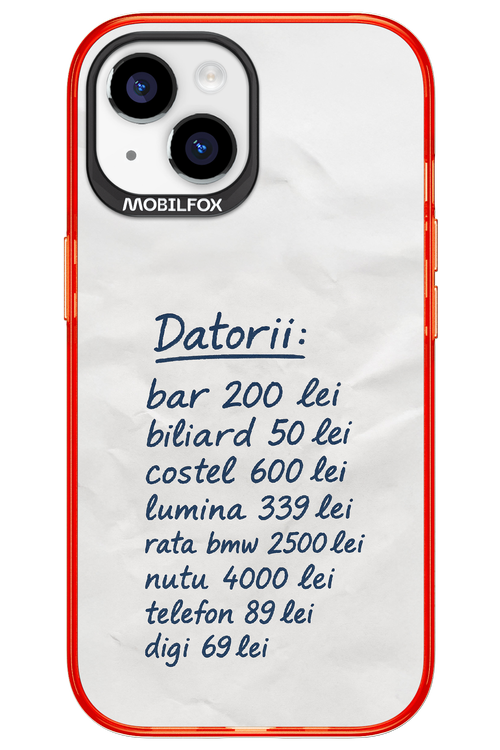The List 2.0 - Apple iPhone 15