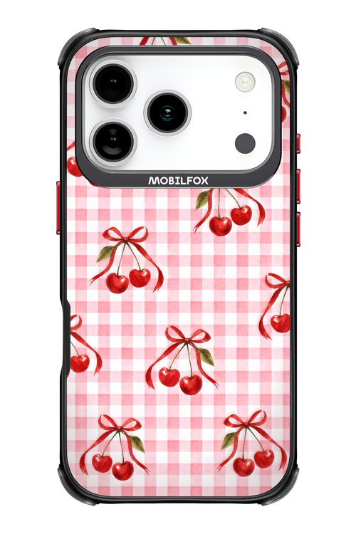 Pink Cherry Checked 2.0 - Apple iPhone 17 Pro