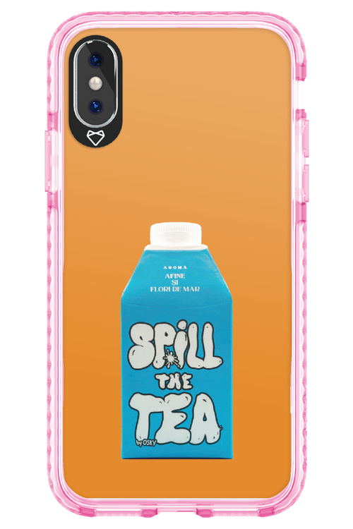 Blue Splash - Apple iPhone X