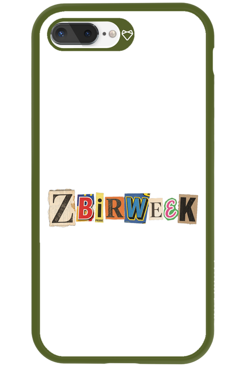 Zbirweek (white) 2.0 - Apple iPhone 8 Plus