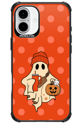 Ghost Girl (Orange) - Apple iPhone 16 Plus