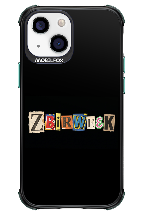 Zbirweek (black) 2.0 - Apple iPhone 13 Mini
