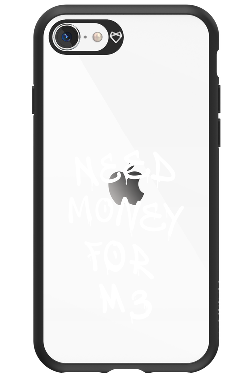 Need M3 Transparent White - Apple iPhone SE 2022