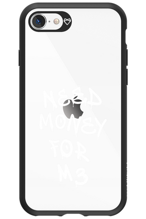 Need M3 Transparent White - Apple iPhone SE 2022