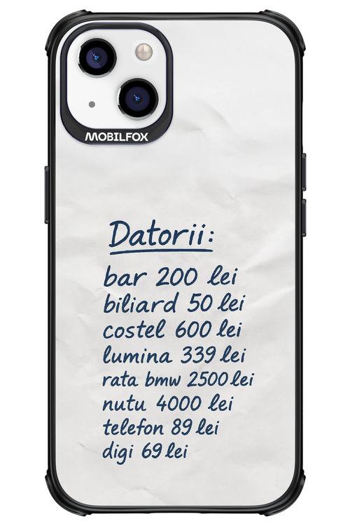 The List - Apple iPhone 13