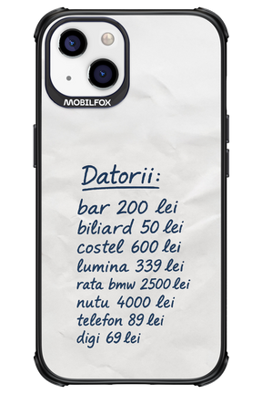 The List - Apple iPhone 13