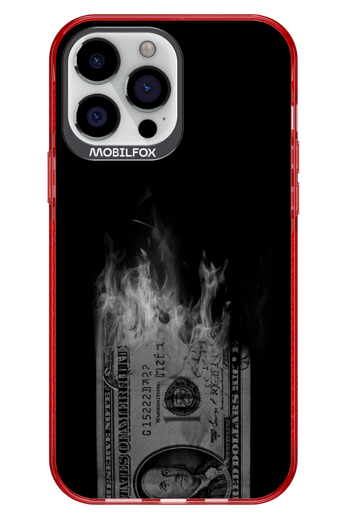 Money Burn B&W 2.0 - Apple iPhone 13 Pro Max