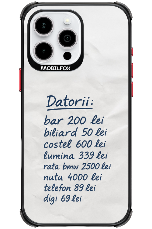 The List - Apple iPhone 16 Pro Max