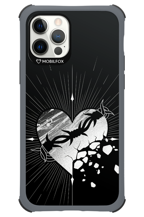 Fehér Szív - Apple iPhone 12 Pro