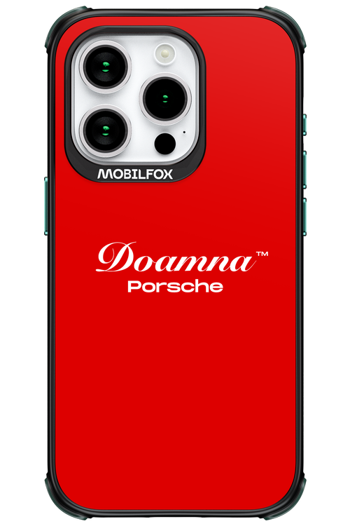 Doamna Porsche (red) - Apple iPhone 15 Pro