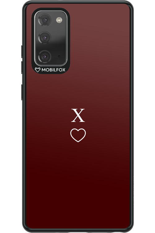X Burgundia 2.0 - Samsung Galaxy Note 20