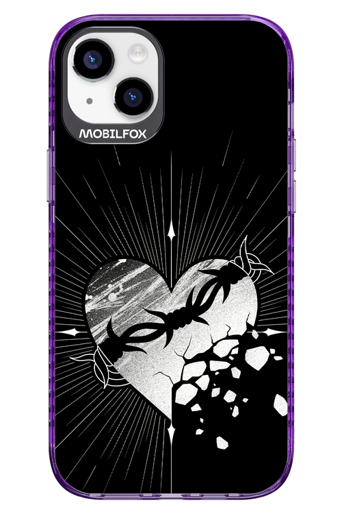 Fehér Szív - Apple iPhone 14 Plus