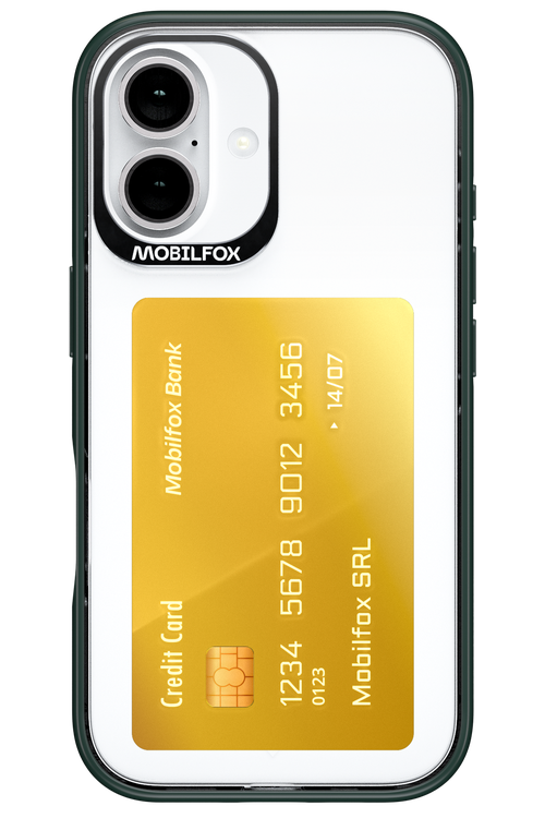Gold Card - Apple iPhone 16
