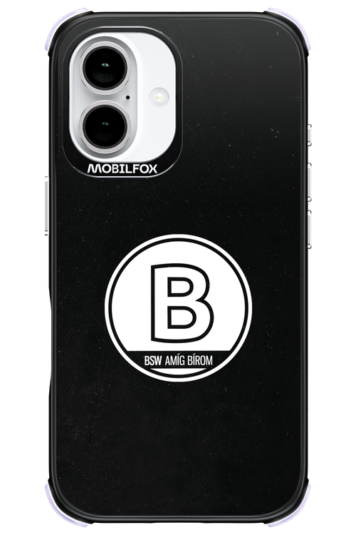 Amig bírom Black - Apple iPhone 16