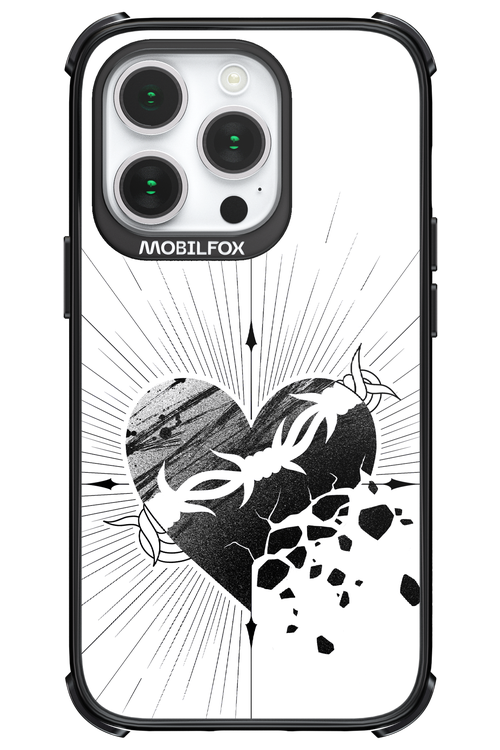 Fekete Szív 2.0 - Apple iPhone 14 Pro